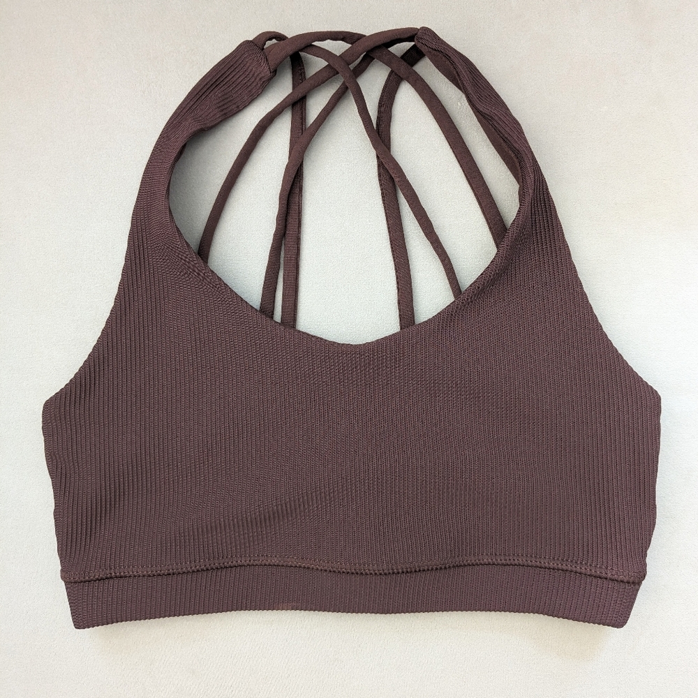 Strappy Detail Sports Bra - size small